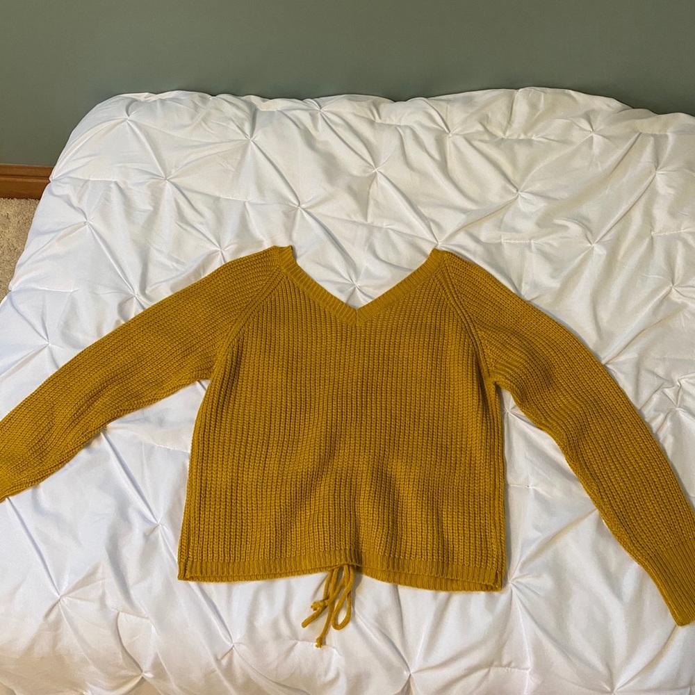 Yellow sweater